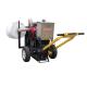 Dust Free 10mm 25HP Concrete Road Grooving Machine For Cutting Crack