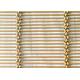 Paint Copper SS316L Cable Rod Woven Mesh Antifire Building Cladding