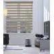 Double Layer High quality automated zebra shades day night window blinds Light Filtering