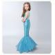 High Elasticity Little Mermaid Fish Tail Costume Durable Fade Resistant Fabric