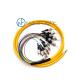 Single Mode Fiber Optic Cable 1m LSZH 0.9mm FC UPC / APC 12 Strand