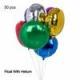 50 Pcs / Lot Foil Party Balloons , Mylar Helium Balloons 18 Inch Size