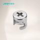12mm Diameter Modular Furniture Cam Lock Nuts in Zinc Plated Finish for Cabinet Assembly