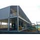 Dormitory Double Container House Galvanized Steel Frame Structure With Internal Stairs