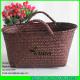 LUDA natural storage basket bin handmade seagrass tote straw hobo bag