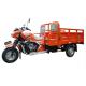 Double Passenger Seat 150CC 200CC Motorized Cargo Tricycle With Big Wheel