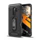 Magnetic Attraction Metal Kickstand Smartphone Protective Case / Samsung S9 Plus Cover
