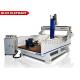 Double Separate Heads Four Axis Cnc Router Metal Carving Machine T - Slot Table