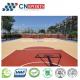 Silicon PU Outdoor Athletic Flooring