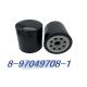Car Diesel Engine Parts Automotive Oil Filters 8-97049708-1 For Japanese Isuzu Truck