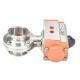 Manual Operation 304 Stainless Steel Pneumatic Clamp Type Sanitary Butterfly Valve