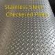 SUS304 Patterned Textured Sheet Stainless Steel Checkered Plate Press Stamping Plate