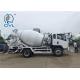 Howo 4x2 11-13 Degree Tilt 6 Wheel 6cbm PMP Pump Cement Concrete Truck Mixer
