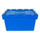 600x400x260mm Collapsible Plastic Foldable Container for Storage and Moving in Blue