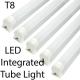 Zoo T8 Integrated LED Tube Light 3ft 4ft 10w 14w 20w Warm White 180 Degree