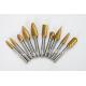 Manufacturer Cylinder shape with Round Nose Titanium Coated Carbide Burr