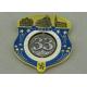 MO 5K Race Ribbon Medals Zinc Alloy Die Casting With Soft Enamel
