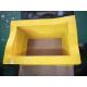 high quality sewn bellows yellow or black color  design to protect cover for waterjet cutting  machine