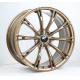 Bronze Paint Monoblock Forged Wheels For Audi A4 Concave 1 Piece Custom Rims