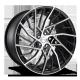 18 Inch Black 1pc Car Forged Rims Alloy Wheels 5x120 For Bmw X5