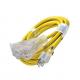 3 Outlet In/Outdoor Extension Cord With UL/CUL Passed