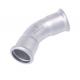 45 Degree Bend Inox Press Fittings For Heating And Cooling Water System