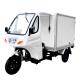 DAYANG Box Cargo Tricycle Longer Five Wheel Design with White Lifan Body and 800W Power