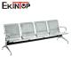 OEM ODM Waiting Chair Bench With Armrest Cold Roll Steel Material