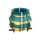 High manganese steel crusher concave and mantle manufacturer with 13 years experience