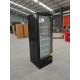 Upright Slim 400L Volume Commercial Beverage Cooler For Soft Drink Beer