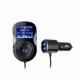 Dual USB Port FM Transmitter Bluetooth AUX Audio Receiver Adapter Support U Disk TF Card Play Music