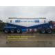 SCEC 3 Axles Havy Duty Semi Trailers  45m3 Bulk Cement Tanker Semi Trailer