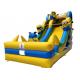 New design yellow man large inflatable minion slide fun city water park