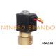 1/8'' Direct Action Brass Solenoid Valve 2 Way Normally Closed