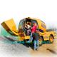 Easy Control Concrete Construction Equipment Concrete Mixer Vehicle With 30% Gradient SW3500