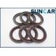 Hydraulic Oil Seal ZGAQ-02057 Shaft Seal For Hyundai Wheel Excavator R140W-7 R170W-9 R210W-9