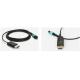 Resolution 4K fiber optic HDMI cable  to  DVI  10.2Gbps Data Rate 1000 Feet Distance