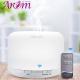 500ML White Plastic Aroma Diffuser With 7 Color LED Light And Remote Controller