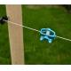 Wire Up Electric Fence Tensioner Twine ​Wire Rope Strainers 2.5mm