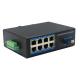 OPK-4500-1GX8GT Series   8-port 10/100/1000BASE-TX+1000Base-FX Industrial Ethernet Switch