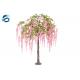 Silk Flower Artificial Wisteria Tree 80 Cm Height For Airport / Restaurant