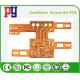 Single Layers PCB Printed Circuit Board Flexible 1OZ Double Side Polyimide Base Material