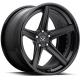 Volkswagen 2 Piece Alloy Wheels 5x100 18 19 20 Inch Black Machine Face
