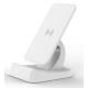 Originality 10w Standing Wireless Charger Power Supply White Color 360 Degrees Rotating