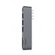 USB C Adapter for MacBook Thunderbolt 3 Hub with 3 USB 3.0 100W USB C Power Delivery Micro SD SD Card Reader