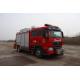 JY120 HOWO Fire Department Rescue Truck 13000kg Red Fire Truck