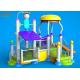 Customized Color Water Park Equipment / Water Slide Equipment 785X680X570mm Size