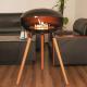 Carbon Steel 27.5 Inch Ethanol Fire Pits  26.5kg Cocoon Ethanol