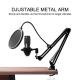 USB Gaming Record NW 35 192KHZ Condenser Mics , Mic Stand For Table