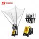 5 Balls S6829 Basketball Pitching Machine Speed Adjustable For Practice
